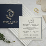 Erdem Davetiye Ümraniye Düğün Davetiyesi – Model 9287