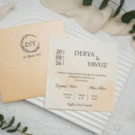 Erdem Davetiye Ümraniye Düğün Davetiyesi – Model 9306